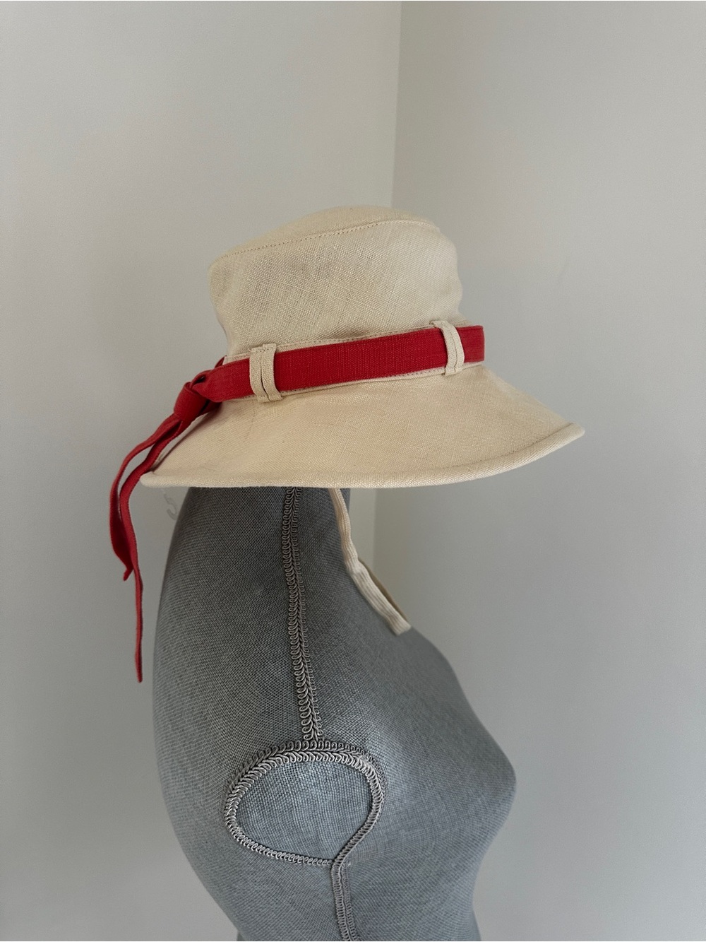 NWT Vintage Tilley TH9 UPF 50 Hemp Sun Hat  sz S -  Cream